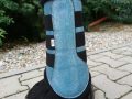 Pearl-Schabracken-Dressurgamaschen-Gamaschen-Glitzer-Blau-Bandagen-e1605301544223