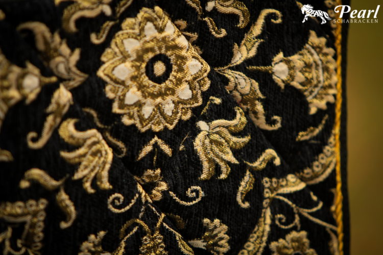 Dressurschabracke Kanpur schwarz – Bild 3